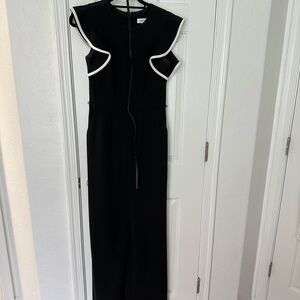 Calvin Klein Black Outfit with White Accents